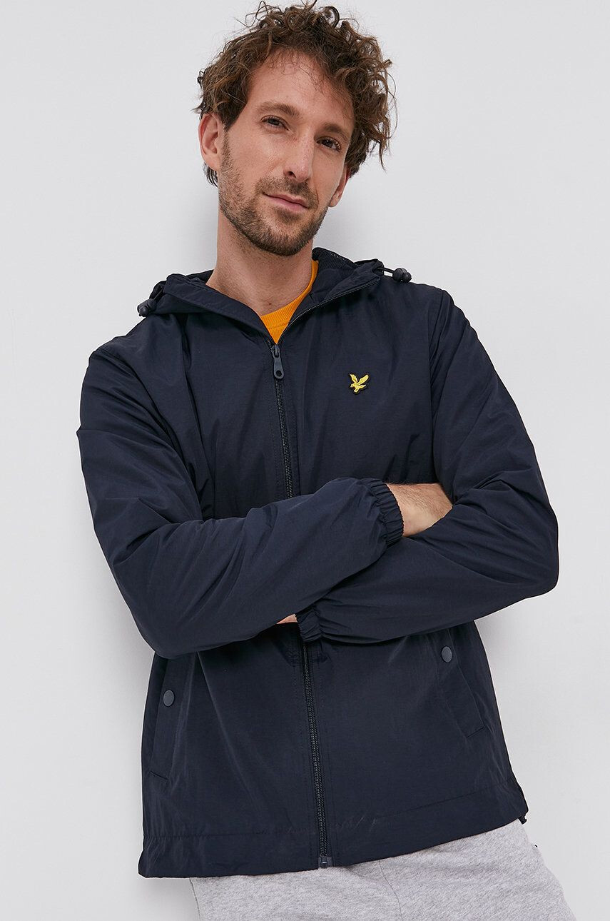 Lyle & Scott Geacă bărbați culoarea albastru marin de tranzitie - Pled.ro