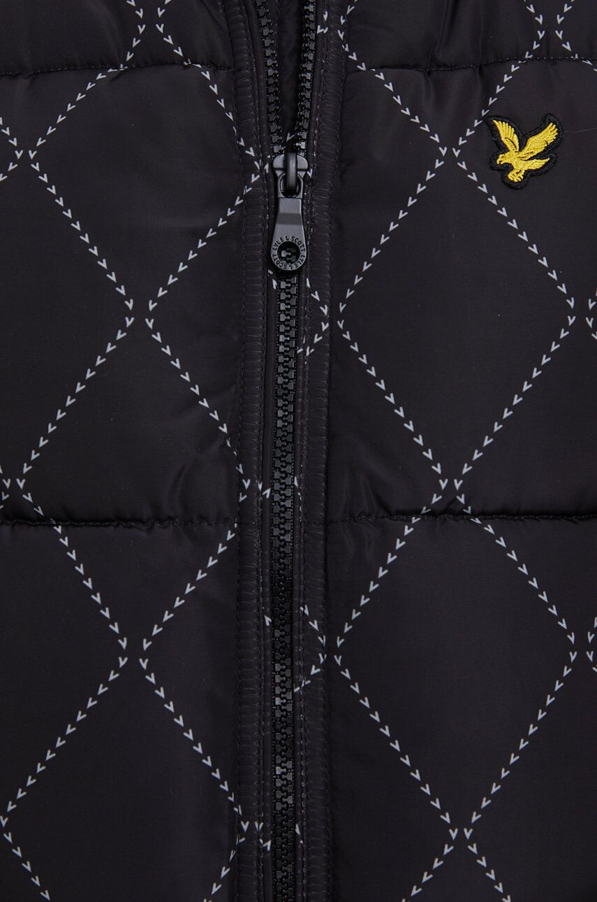 Lyle & Scott Geacă culoarea negru de iarnă - Pled.ro