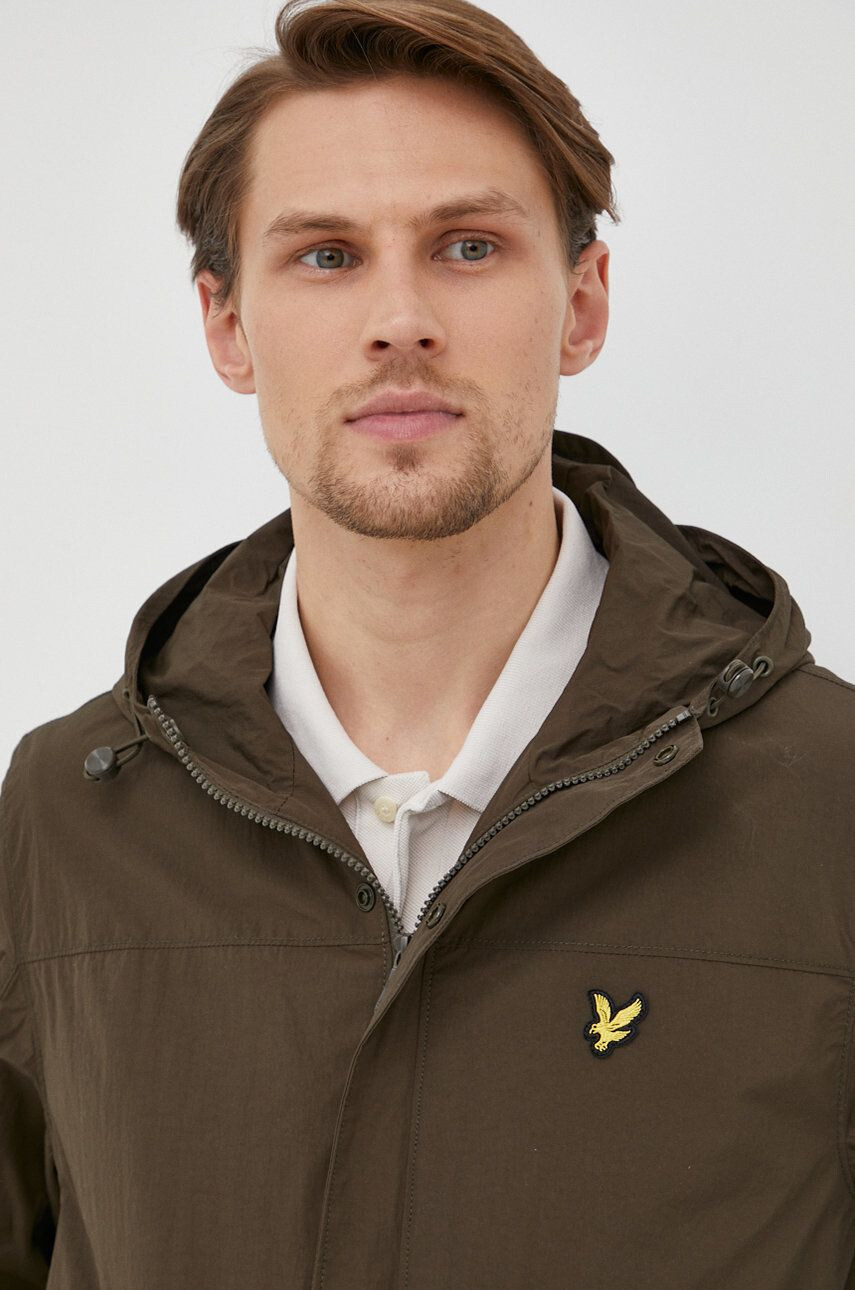 Lyle & Scott geaca barbati culoarea verde de tranzitie - Pled.ro