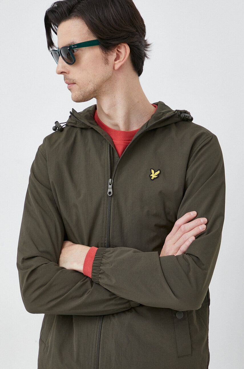 Lyle & Scott geaca barbati culoarea verde de tranzitie - Pled.ro