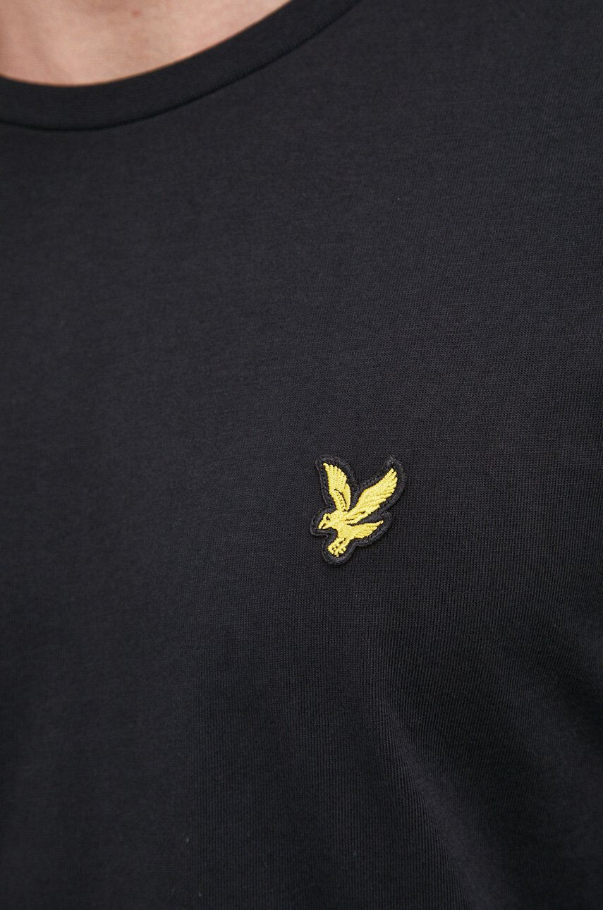 Lyle & Scott Longsleeve din bumbac - Pled.ro