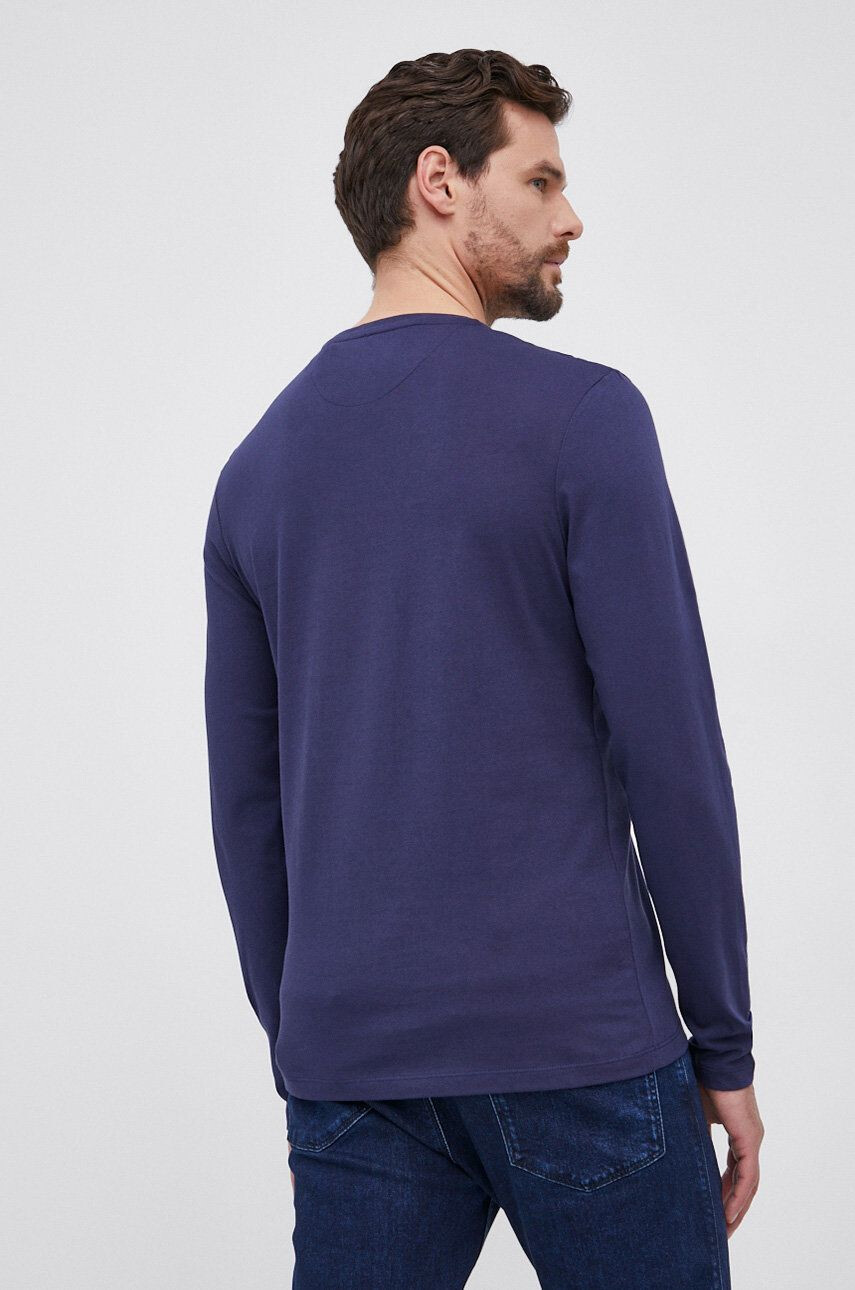 Lyle & Scott Longsleeve din bumbac - Pled.ro