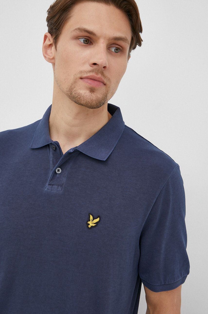 Lyle & Scott polo de bumbac - Pled.ro