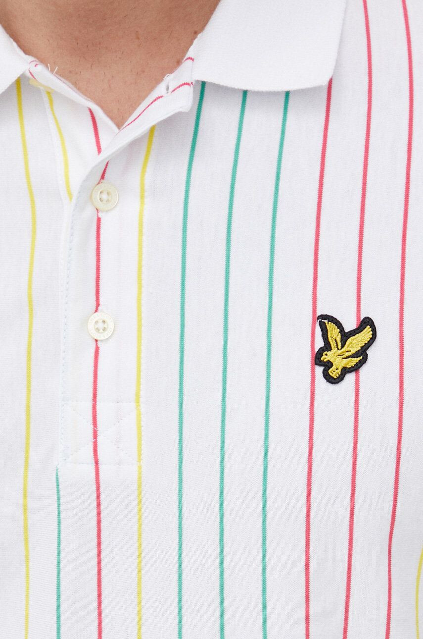 Lyle & Scott polo de bumbac - Pled.ro