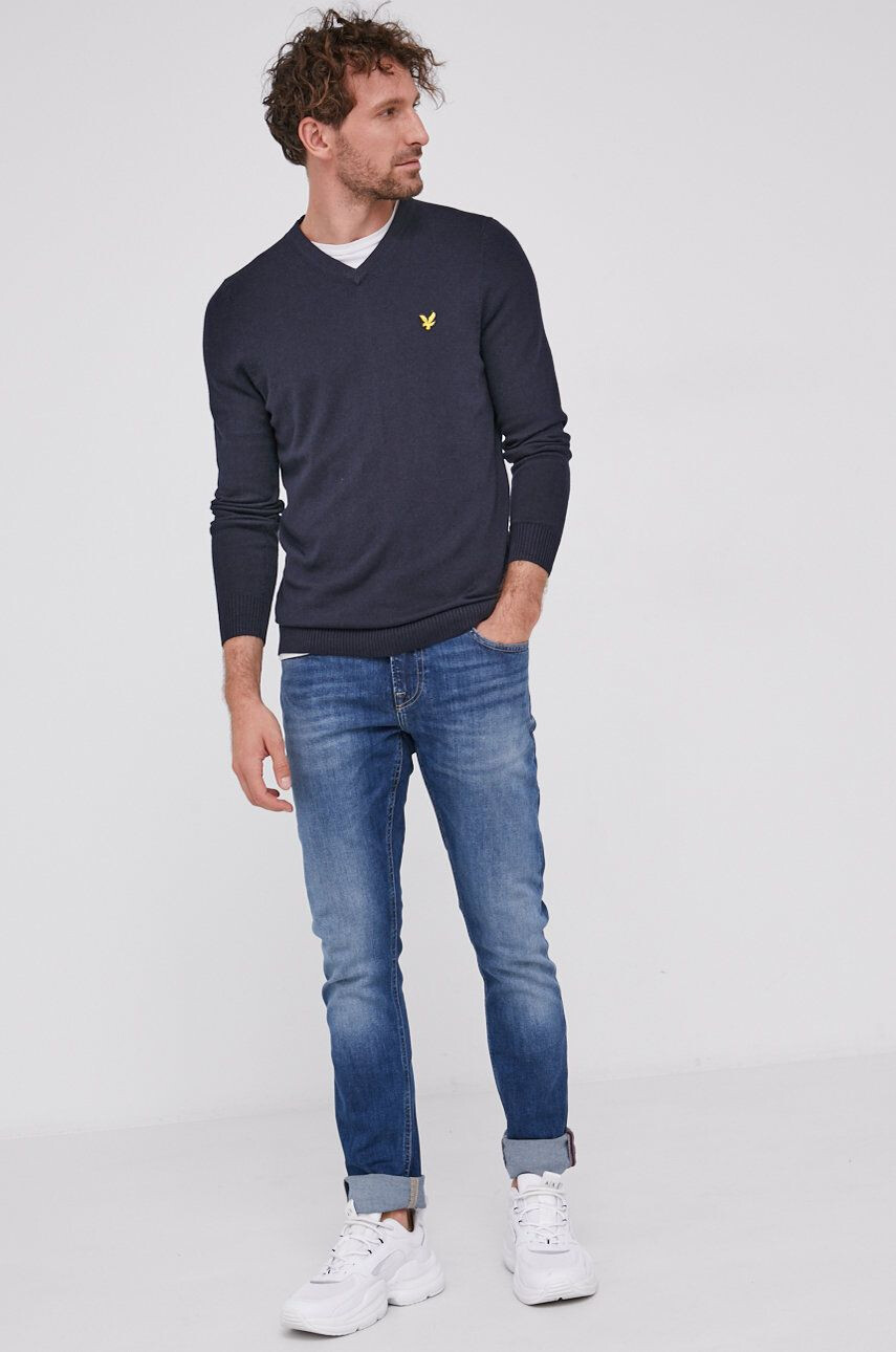 Lyle & Scott Pulover din amestec de lana - Pled.ro