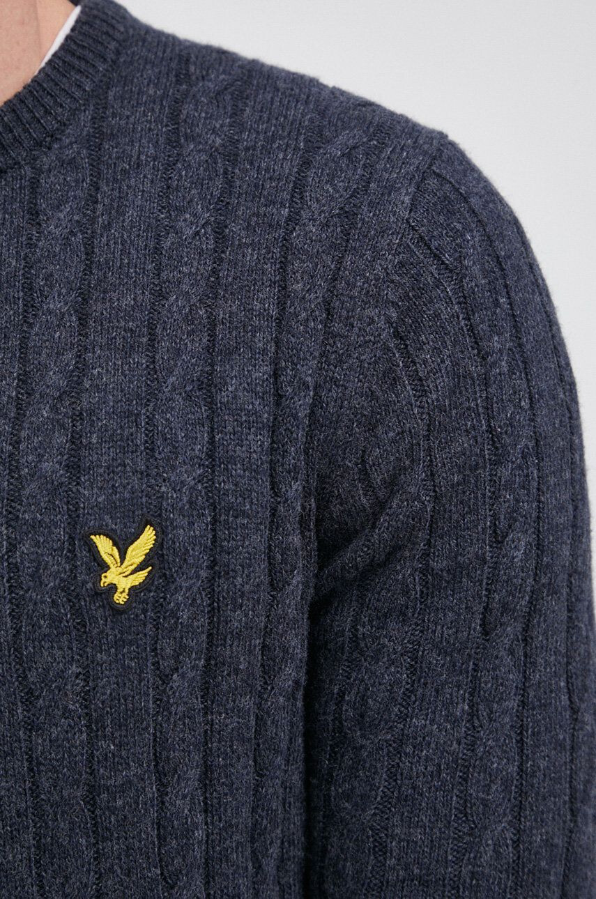 Lyle & Scott pulover din amestec de lana - Pled.ro