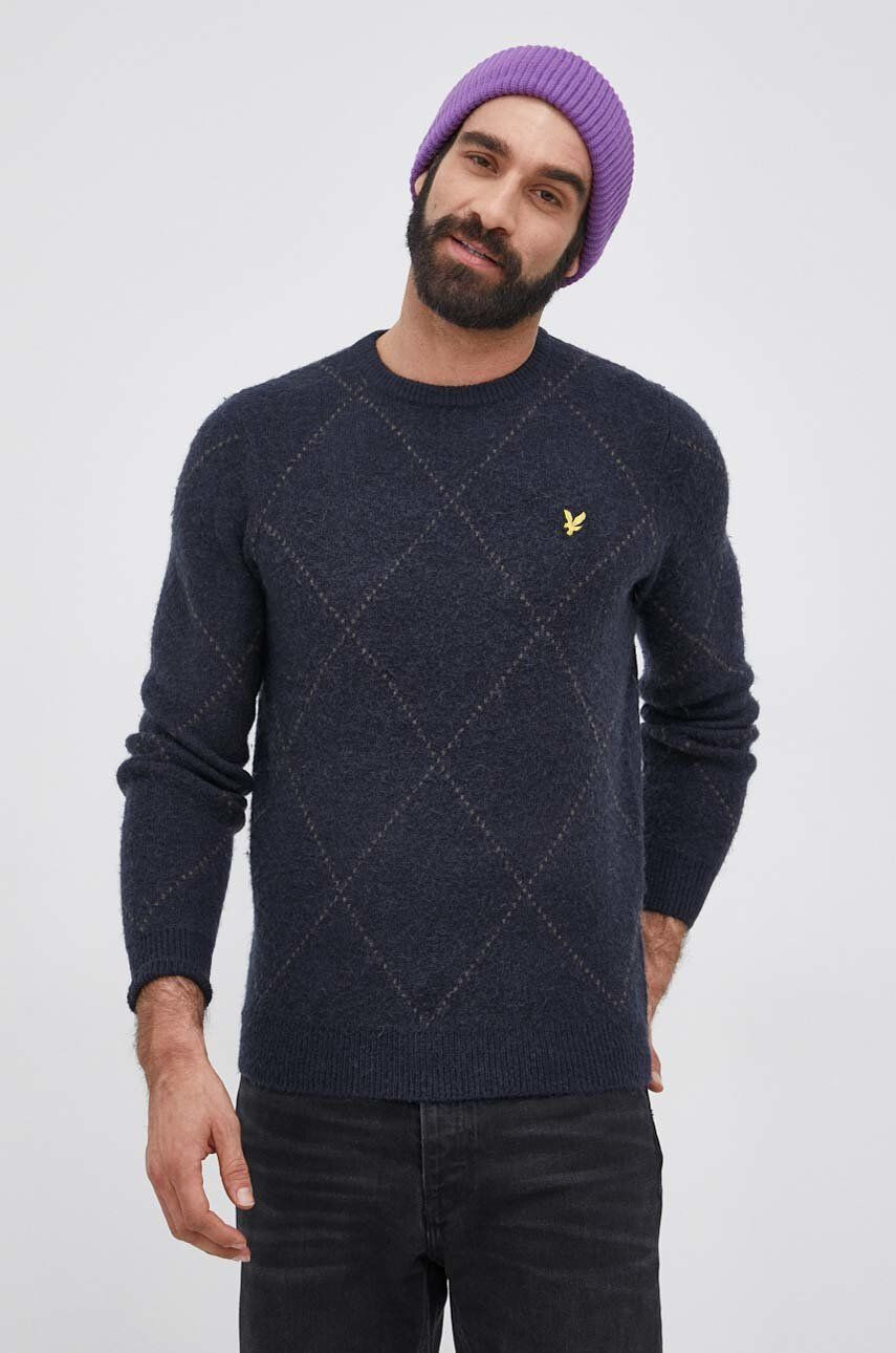 Lyle & Scott Pulover din amestec de lână - Pled.ro