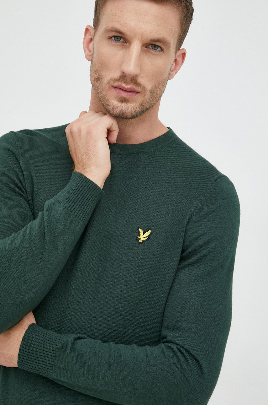 Lyle & Scott pulover din amestec de lana - Pled.ro