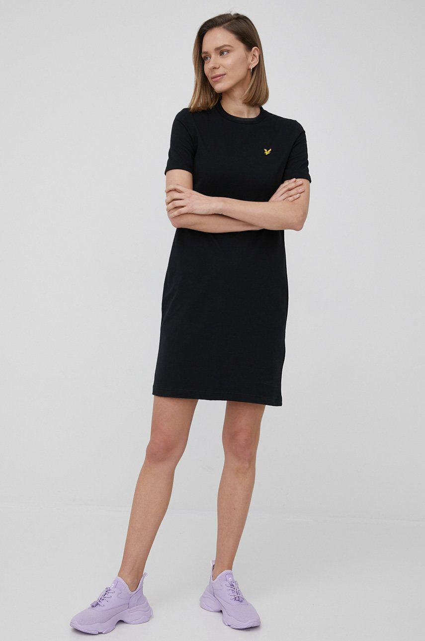 Lyle & Scott rochie din bumbac - Pled.ro