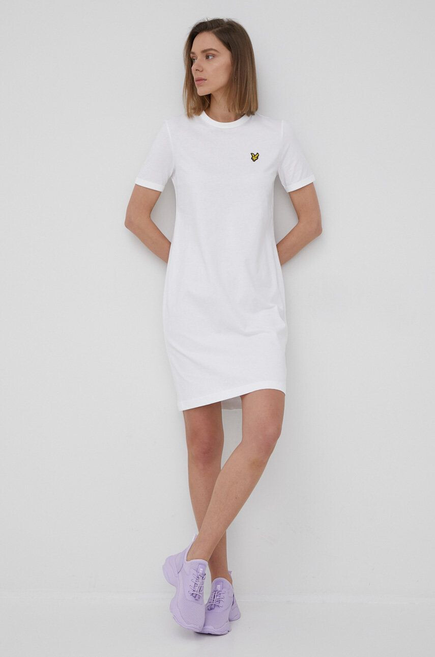 Lyle & Scott rochie din bumbac - Pled.ro