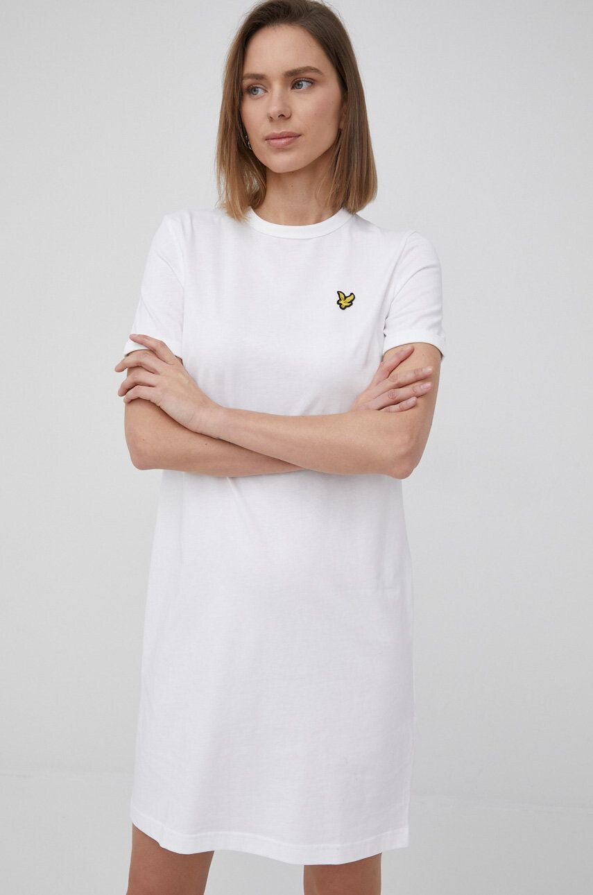 Lyle & Scott rochie din bumbac - Pled.ro