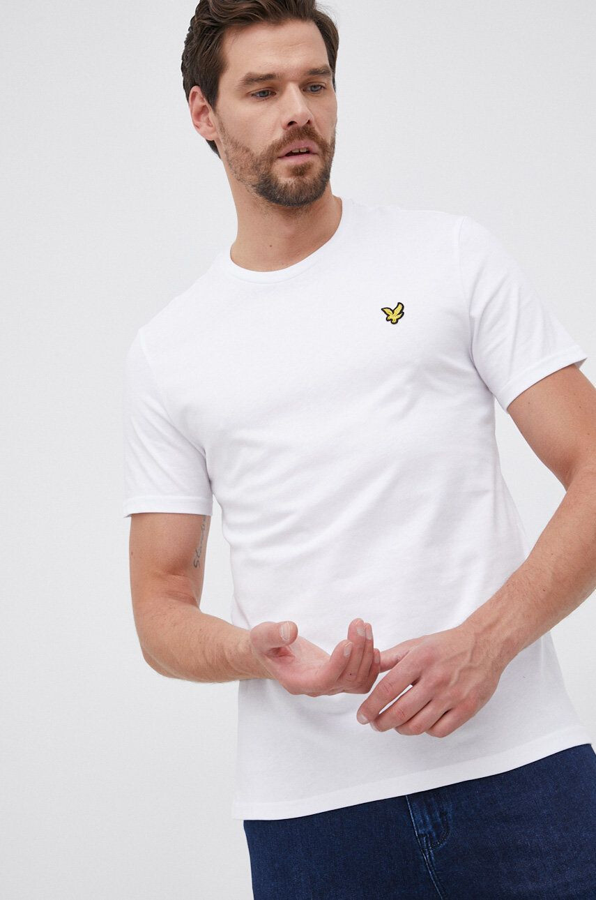 Lyle & Scott tricou din bumbac - Pled.ro