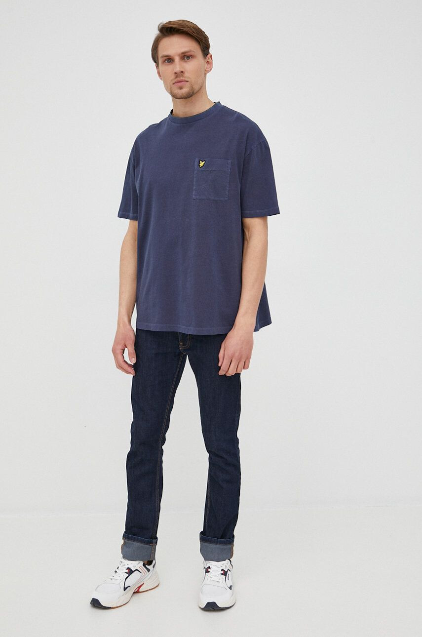 Lyle & Scott tricou din bumbac - Pled.ro