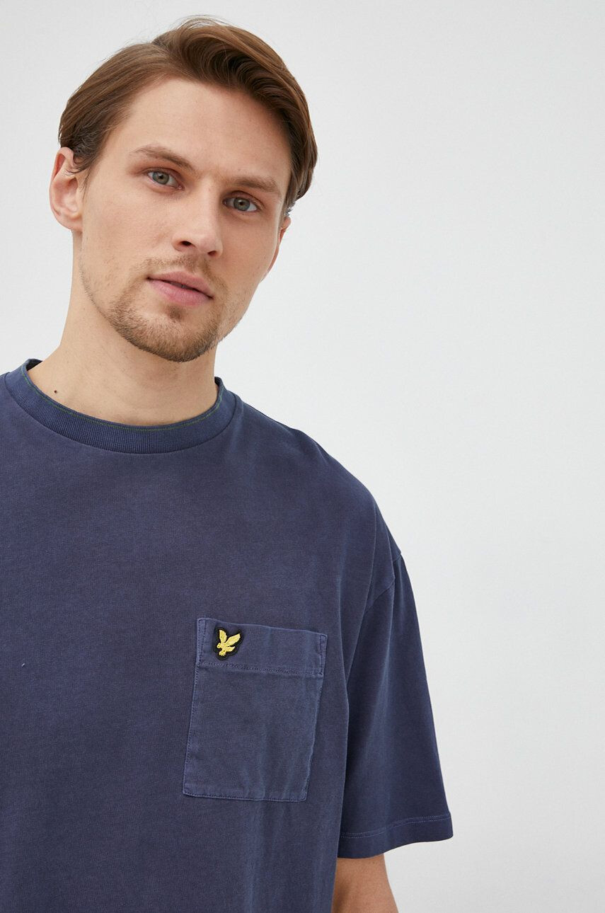 Lyle & Scott tricou din bumbac - Pled.ro