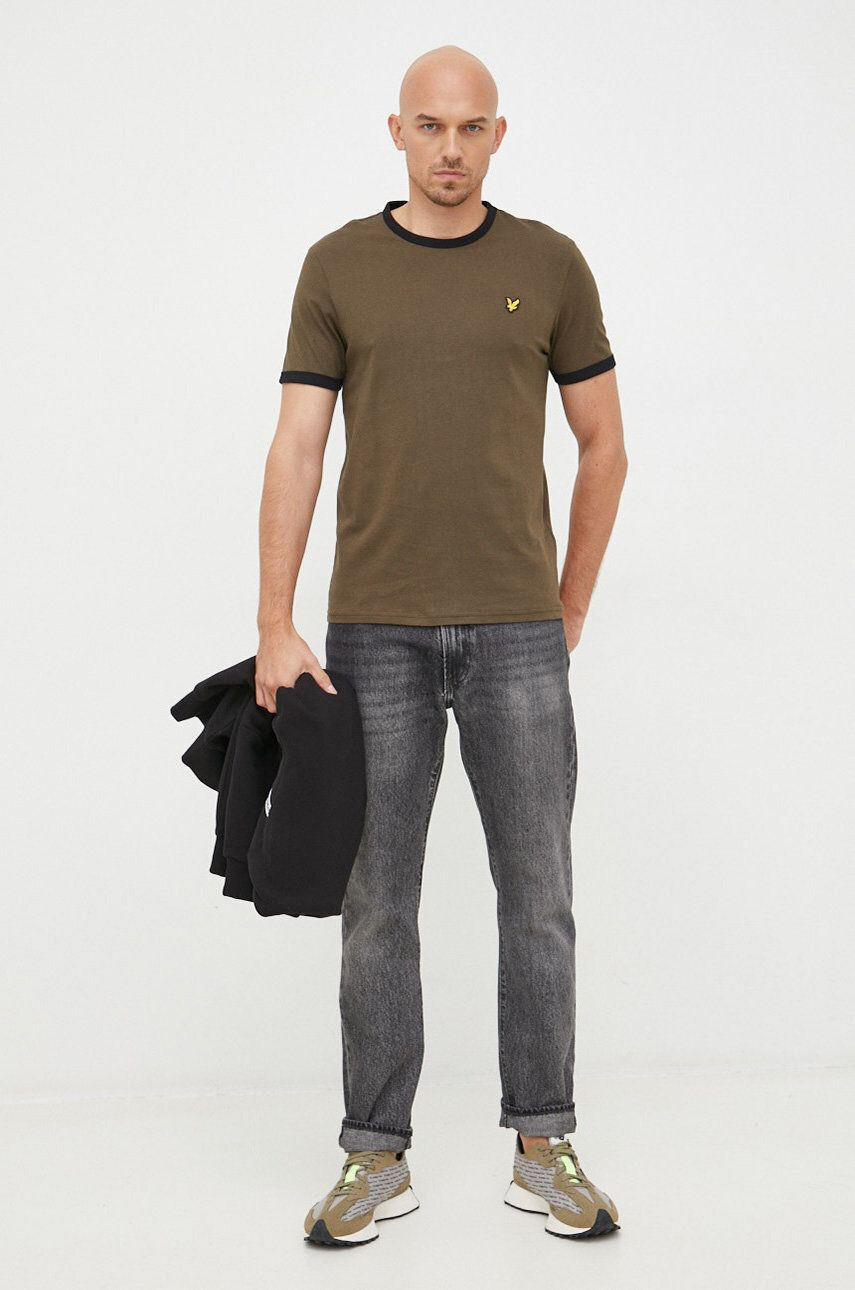 Lyle & Scott tricou din bumbac - Pled.ro