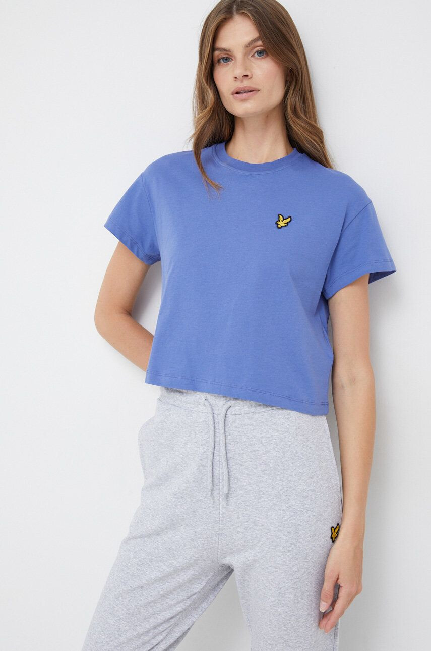 Lyle & Scott tricou din bumbac - Pled.ro