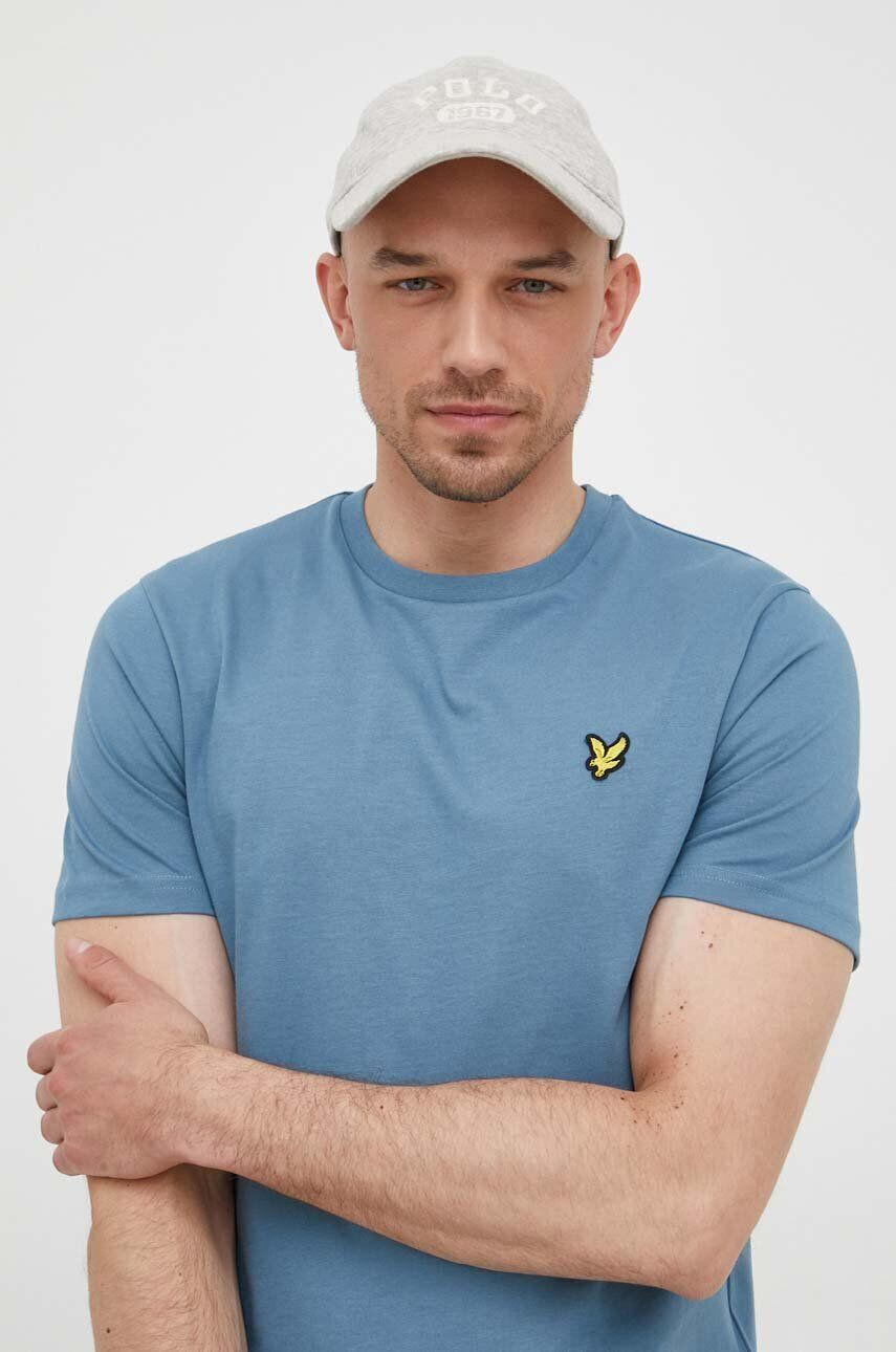 Lyle & Scott tricou din bumbac neted - Pled.ro