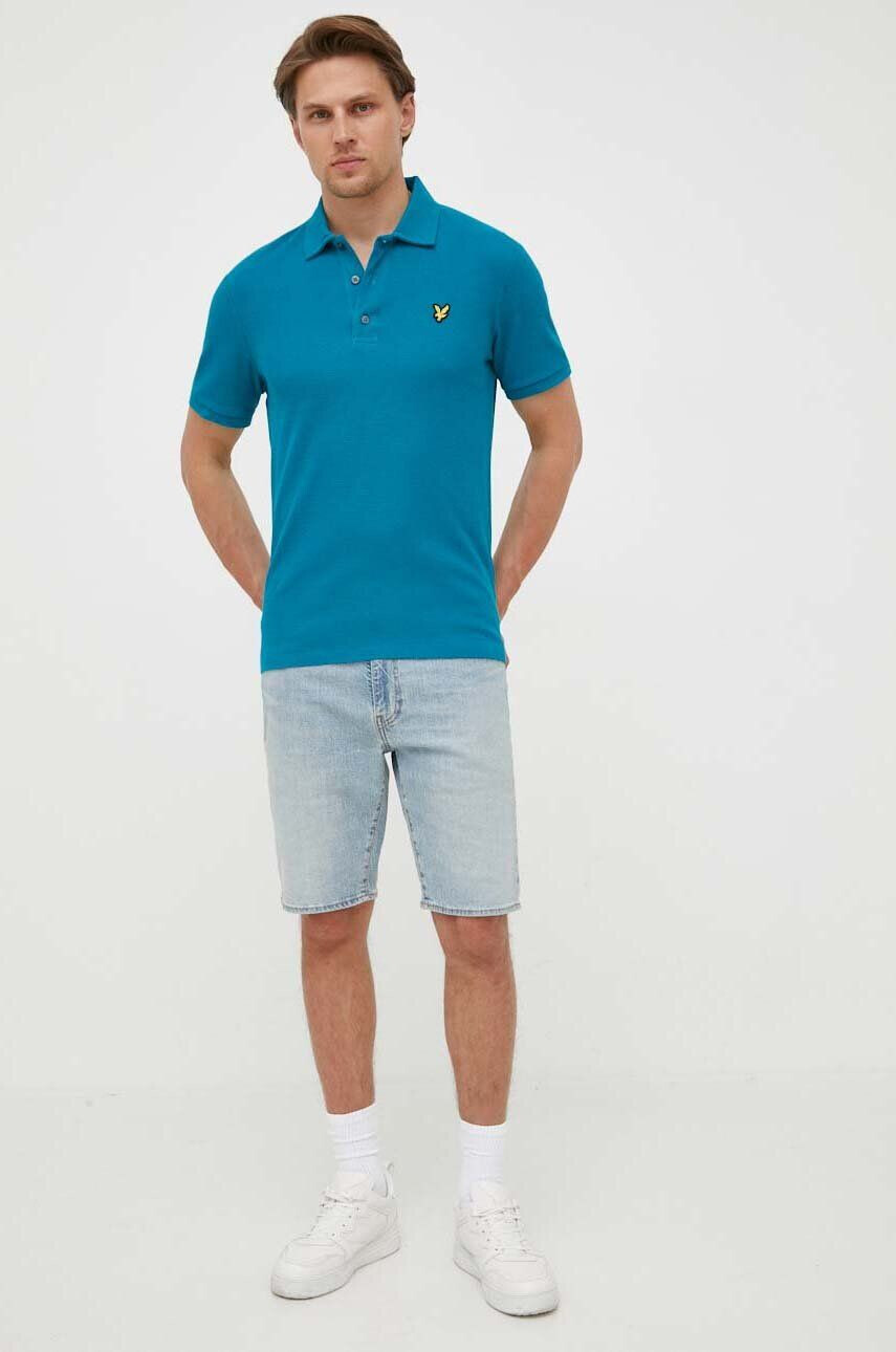 Lyle & Scott tricou polo barbati neted - Pled.ro