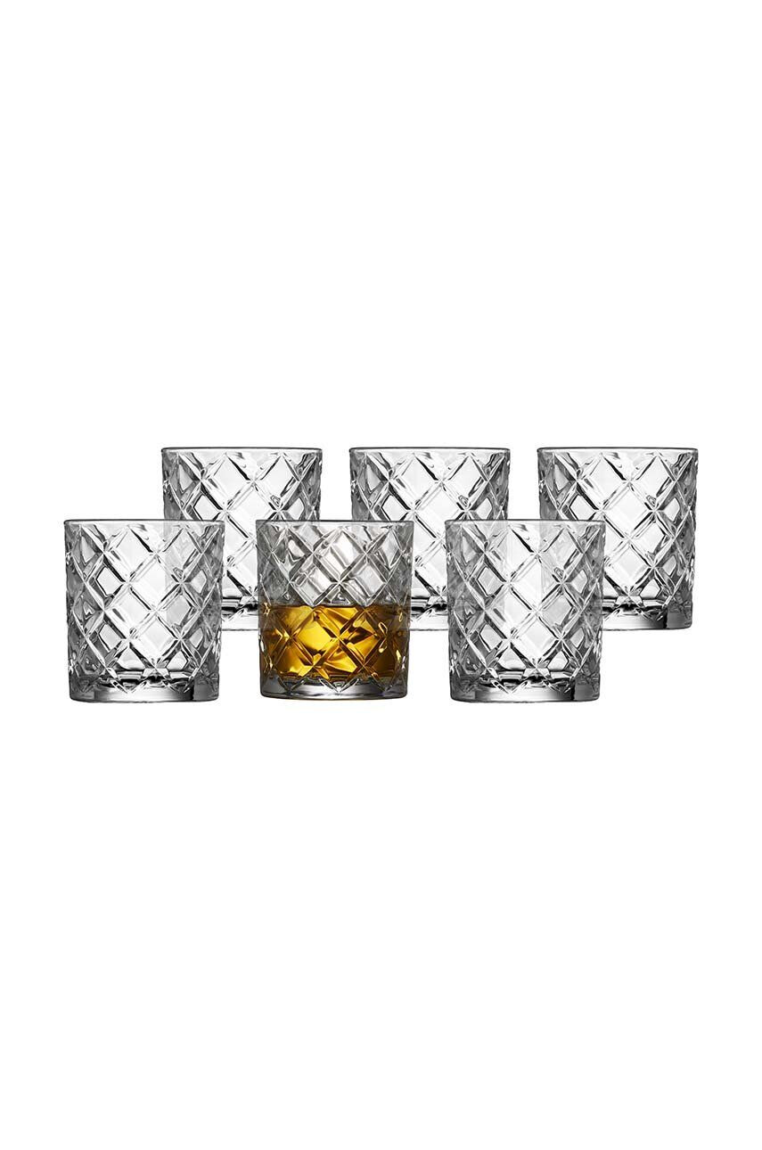 Lyngby set de pahare de whisky Diamond 6-pack - Pled.ro