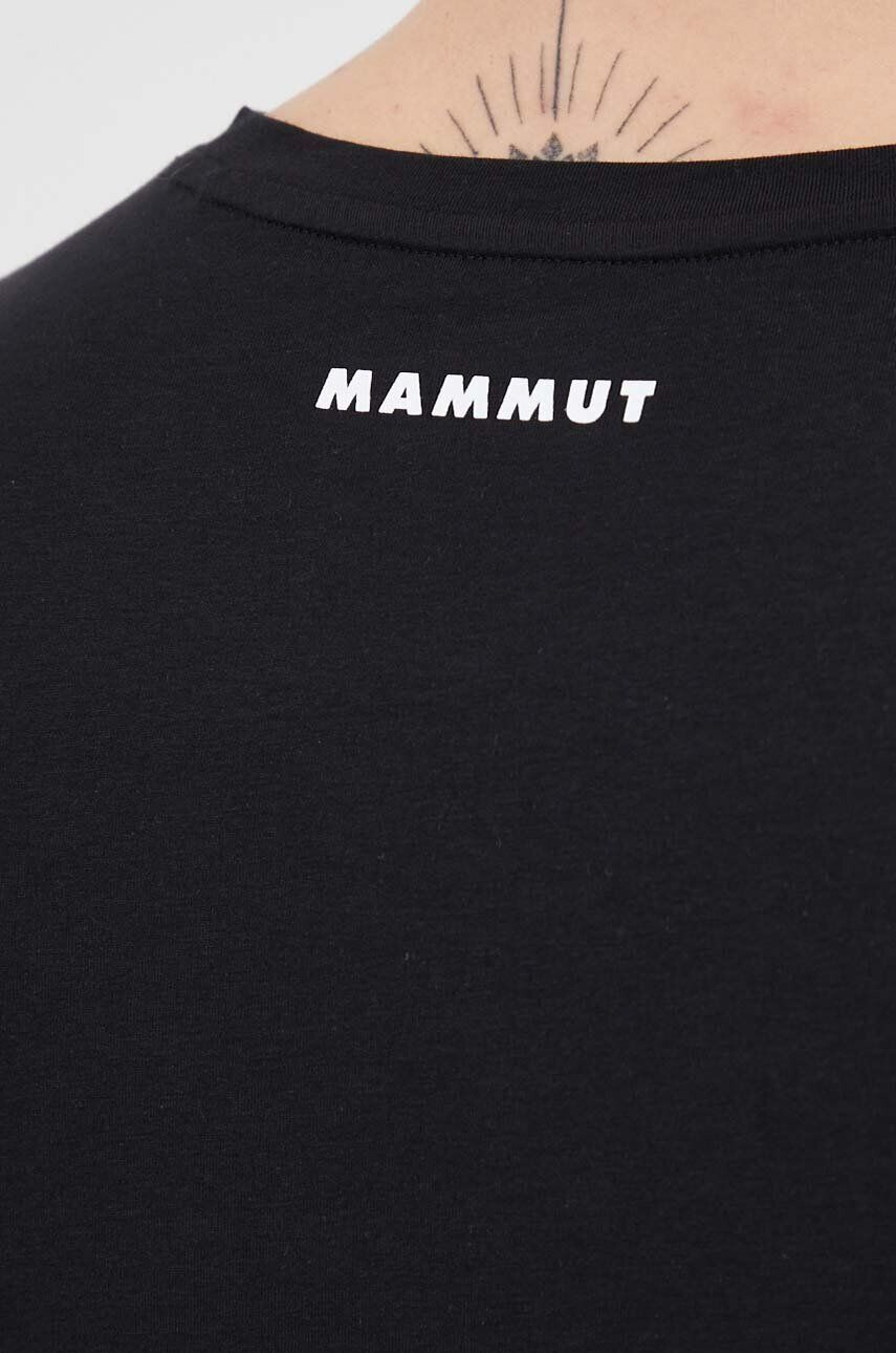 Mammut tricou Off Mountain barbati culoarea negru cu imprimeu - Pled.ro