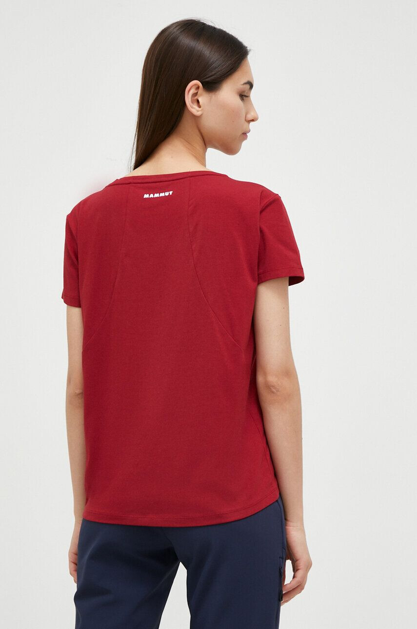 Mammut tricou Seon femei culoarea bordo - Pled.ro