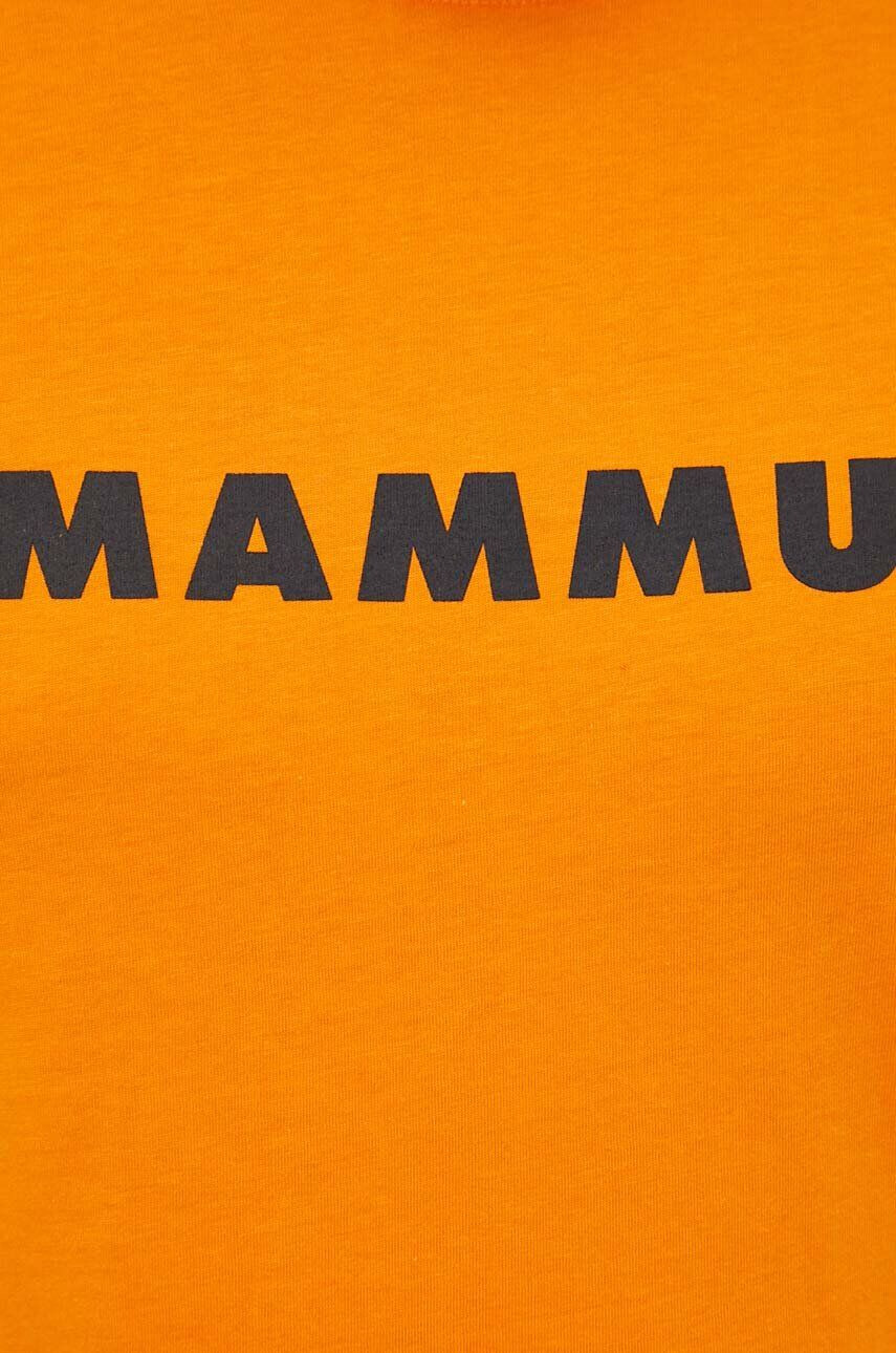 Mammut tricou sport Core Logo culoarea portocaliu cu imprimeu - Pled.ro