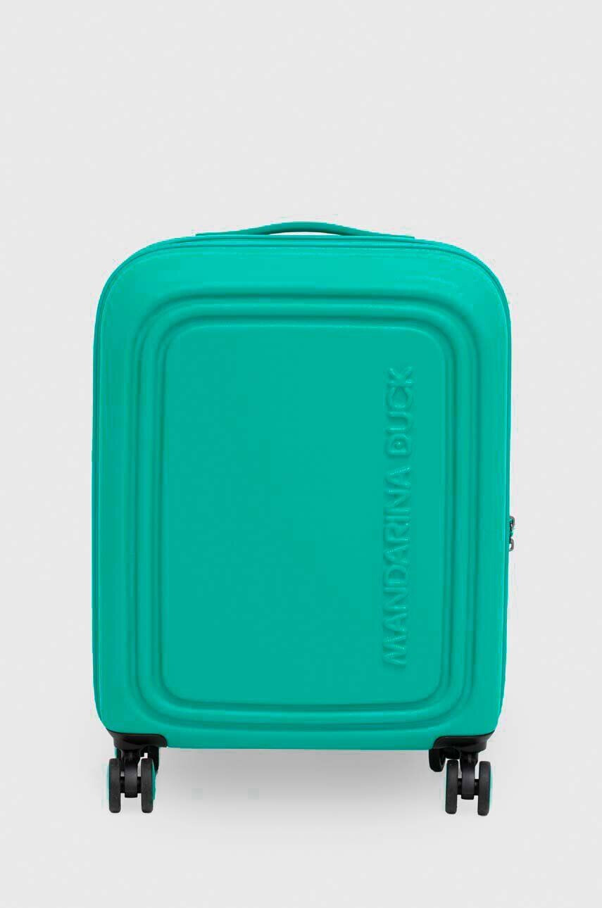 Mandarina Duck valiza culoarea verde - Pled.ro