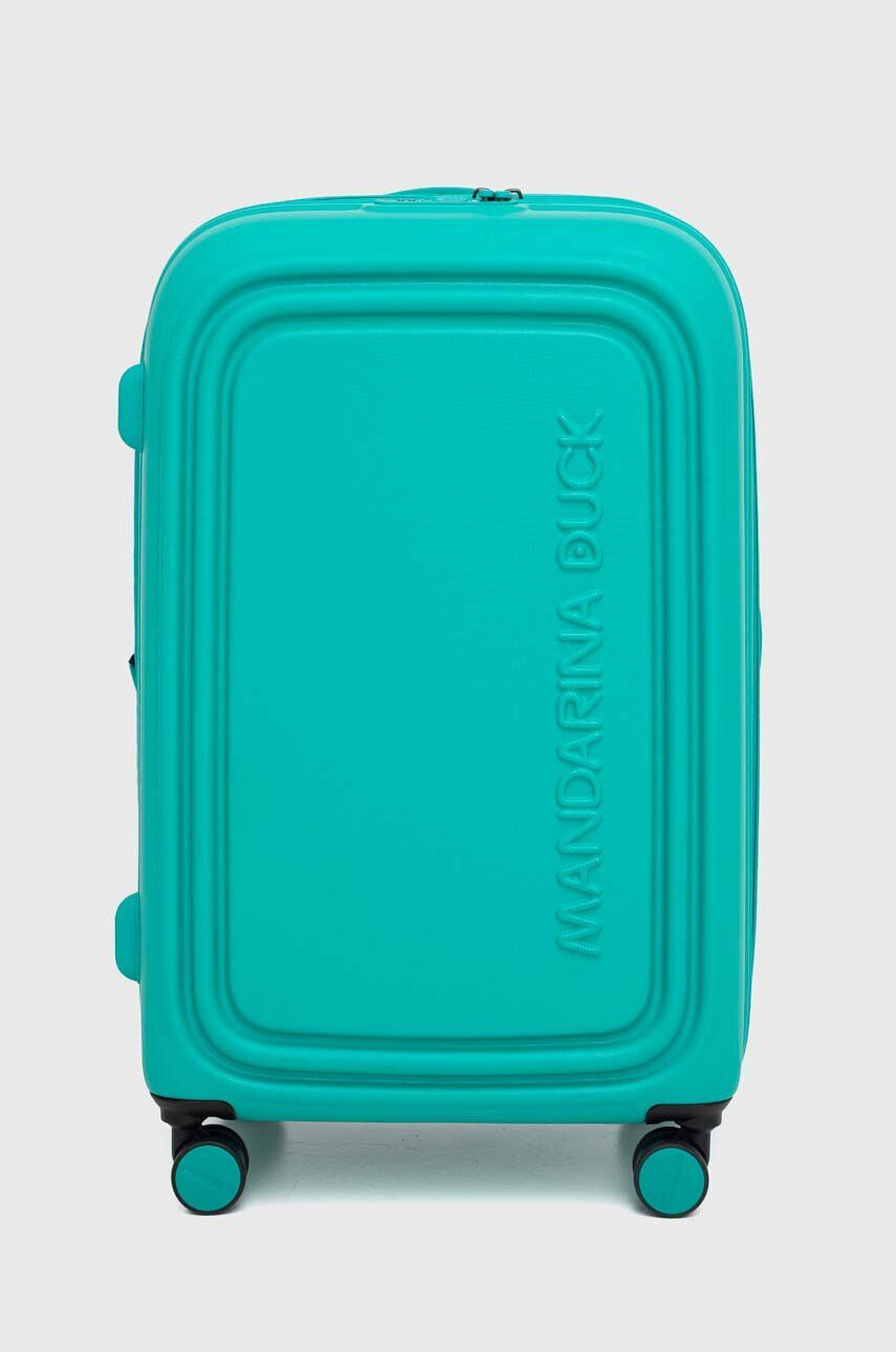 Mandarina Duck valiza culoarea verde - Pled.ro