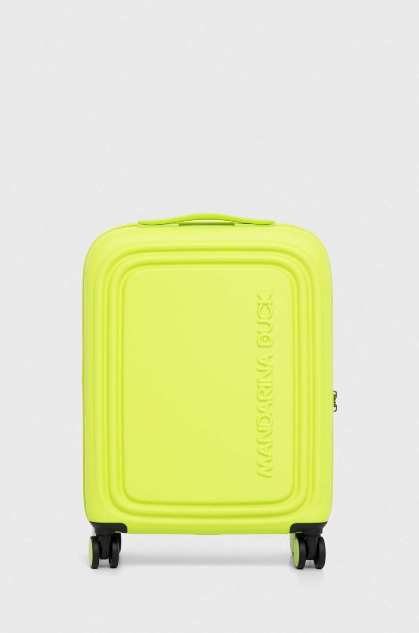 Mandarina Duck valiza culoarea verde - Pled.ro