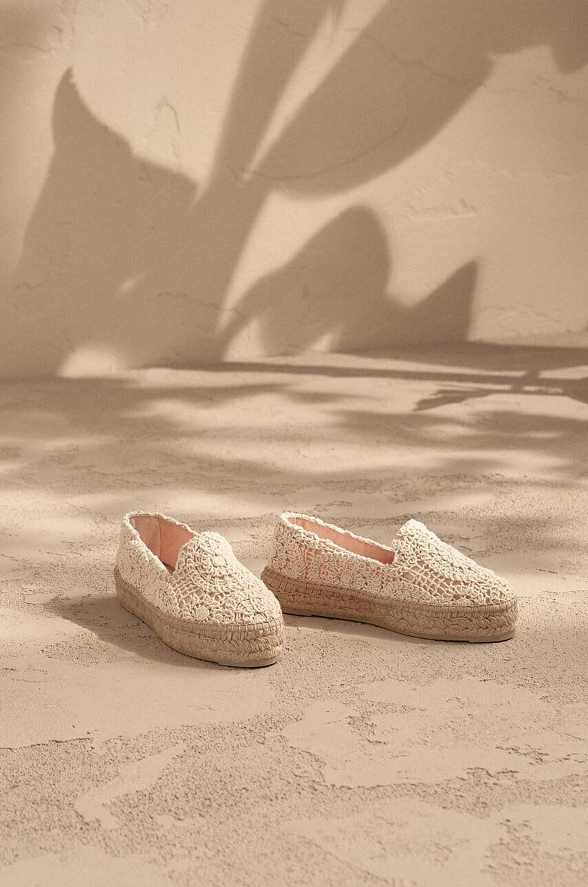 Manebi espadrile Double Sole Espadrilles - Pled.ro