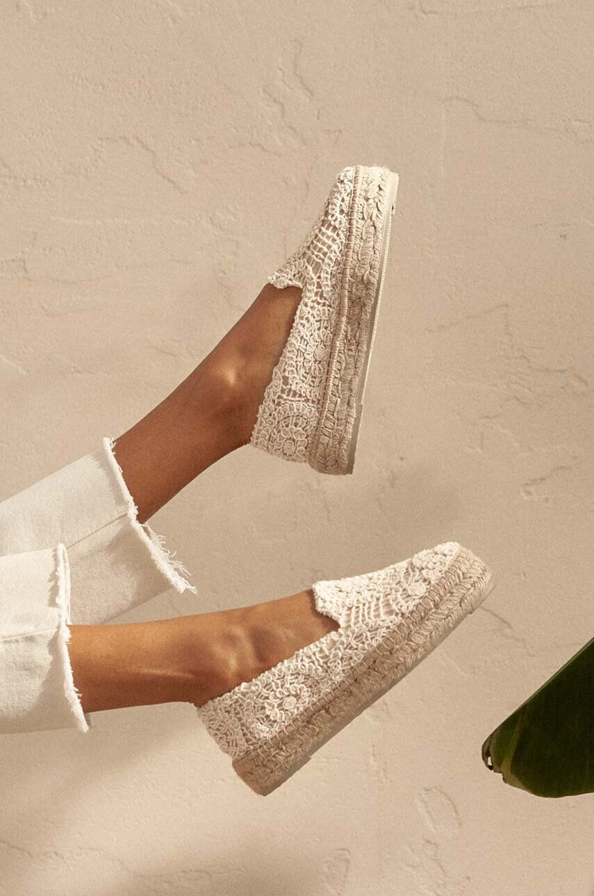 Manebi espadrile Double Sole Espadrilles - Pled.ro