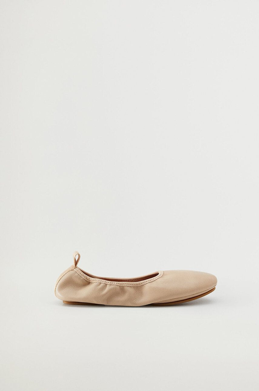 Mango Balerini de piele BALLET - Pled.ro