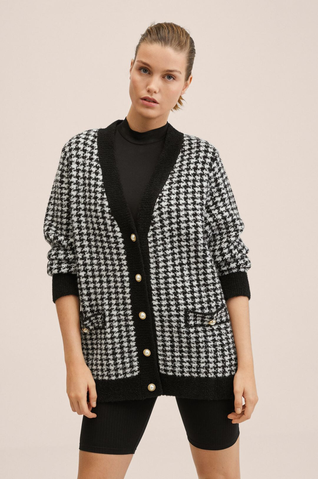 Mango cardigan femei culoarea negru light - Pled.ro