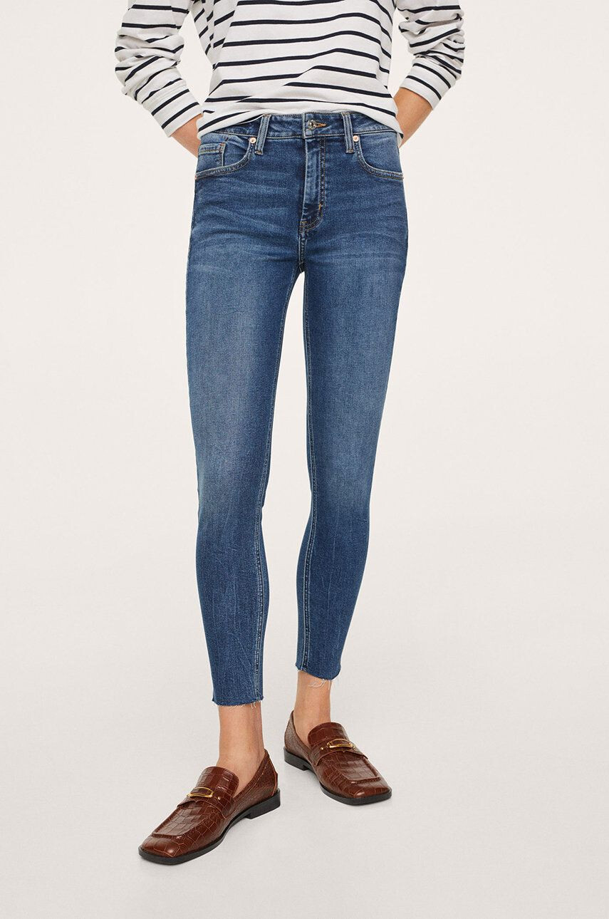 Mango jeansi femei medium waist - Pled.ro