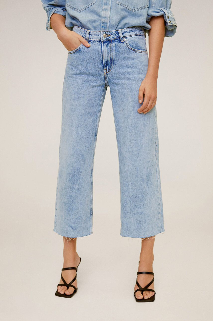 Mango Jeansi Culotte - Pled.ro