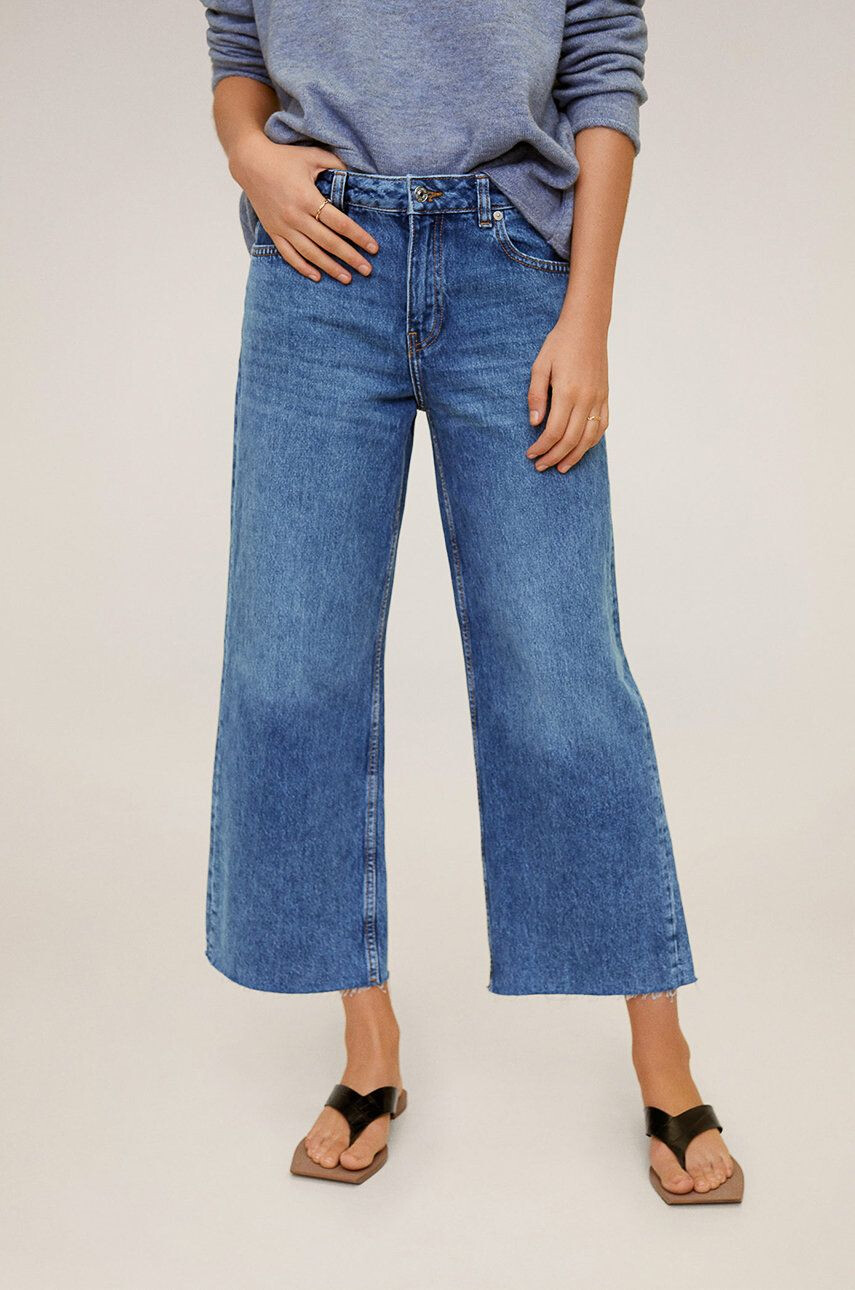 Mango Jeansi Culotte - Pled.ro