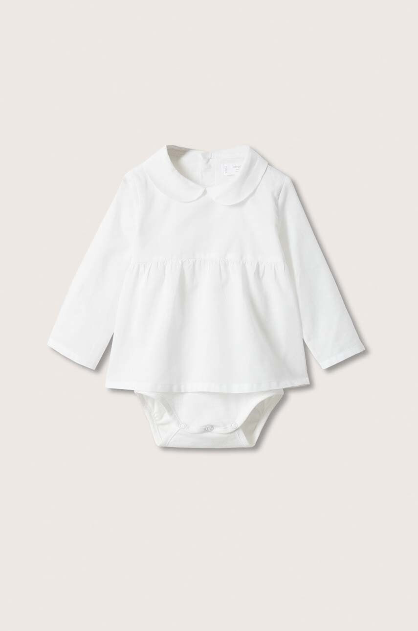 Mango Kids culoarea alb - Pled.ro