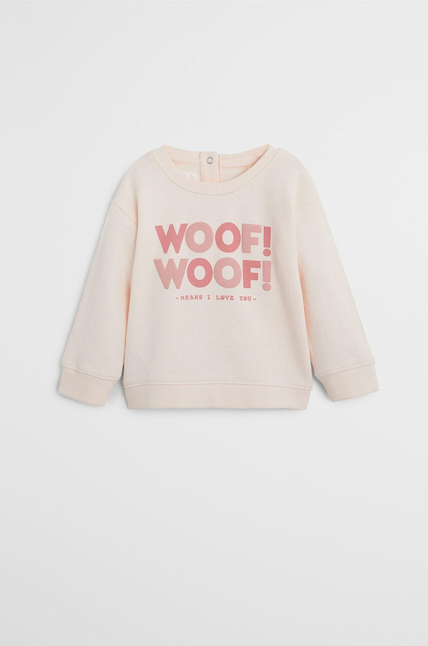 Mango Kids Bluza copii Woof 80-104 cm - Pled.ro