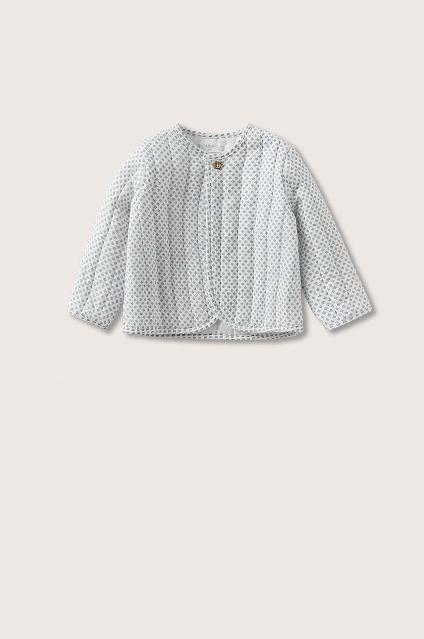 Mango Kids cardigan copii Colchi culoarea alb - Pled.ro