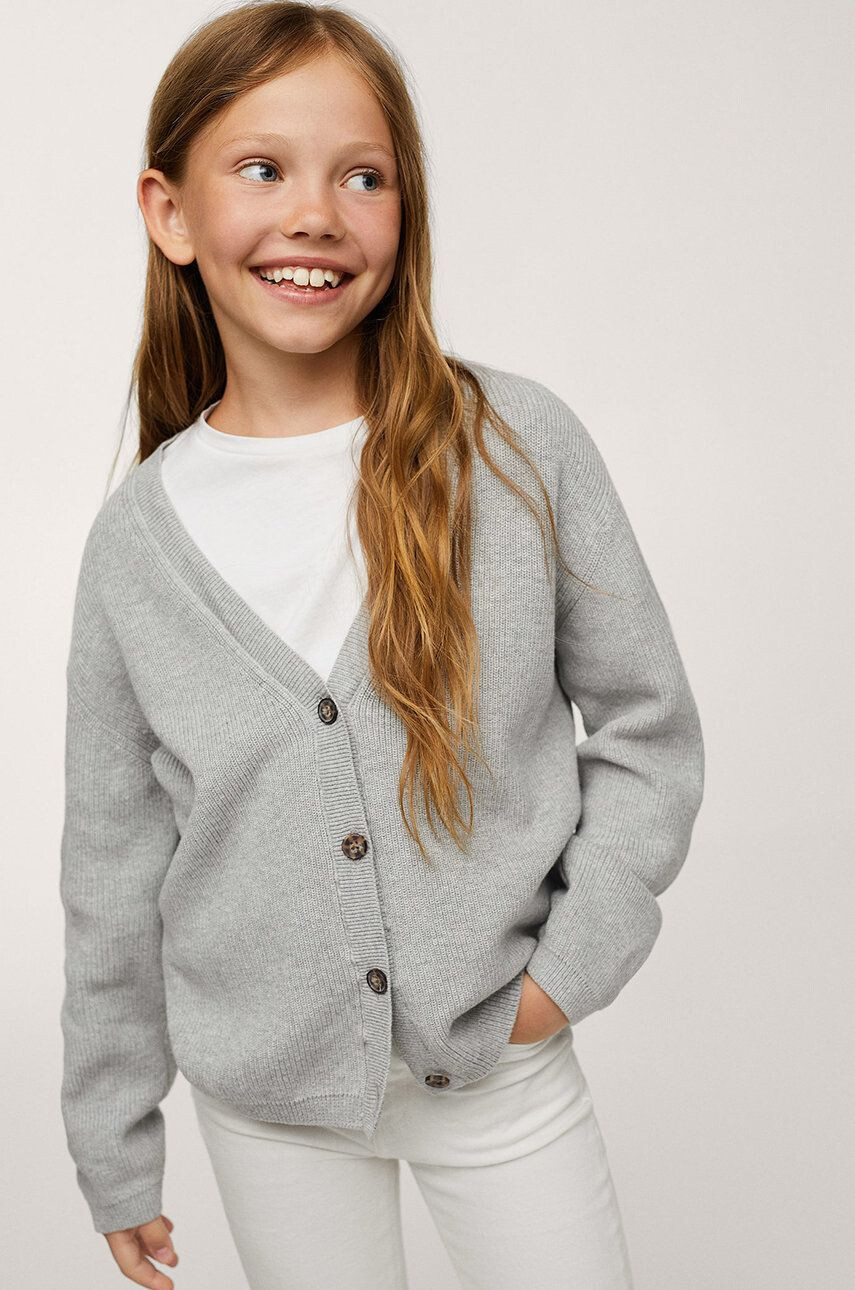 Mango Kids Cardigan copii - Pled.ro