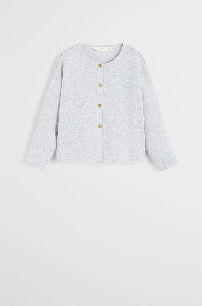 Mango Kids Cardigan copii Miley 110-164 cm - Pled.ro