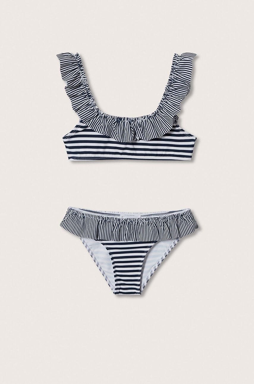 Mango Kids costum de baie copii Nauticog culoarea albastru marin - Pled.ro