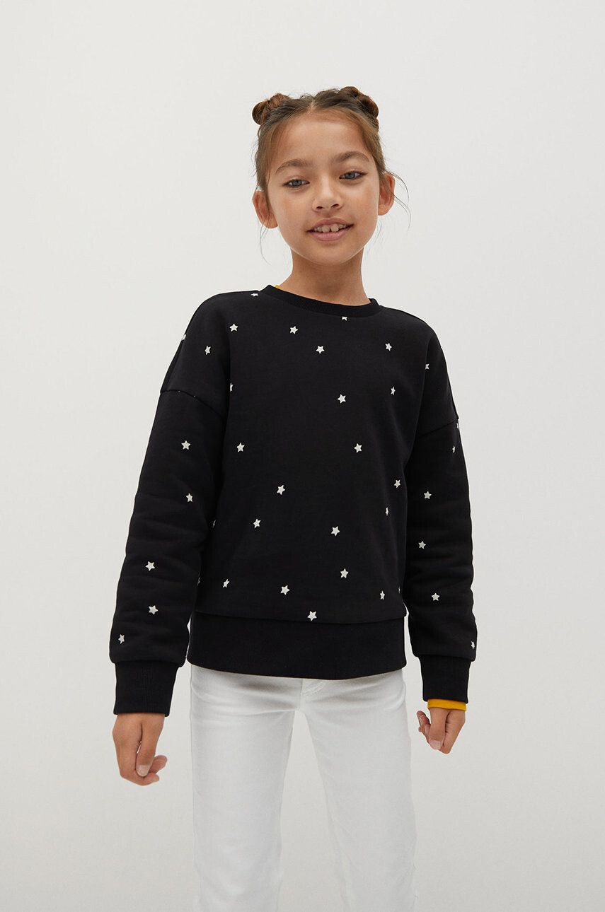 Mango Kids Hanorac de bumbac pentru copii Frida 110-164 cm - Pled.ro