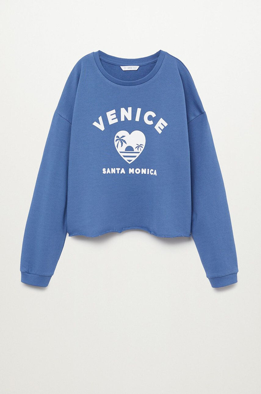 Mango Kids Hanorac de bumbac pentru copii VENICE - Pled.ro