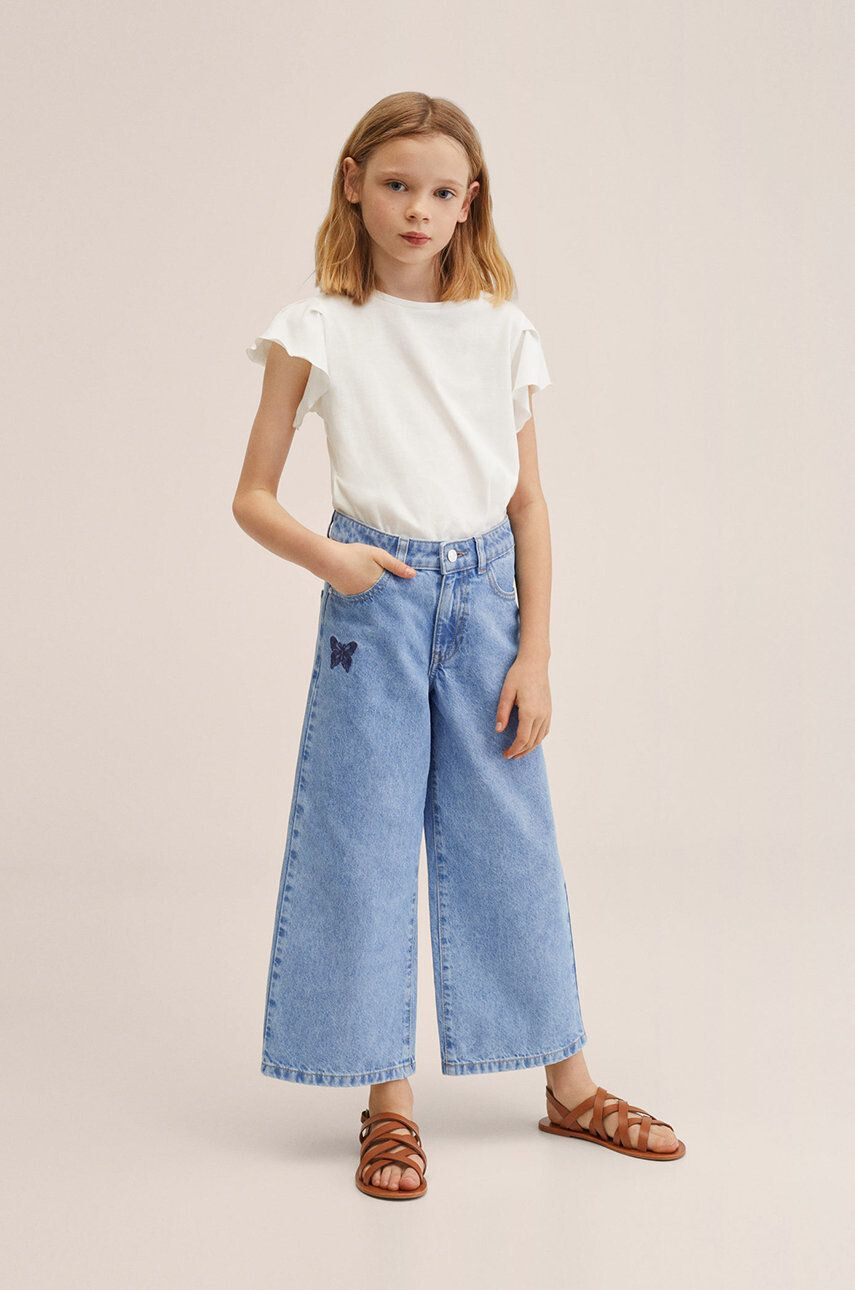 Mango Kids jeans copii Mariposa - Pled.ro