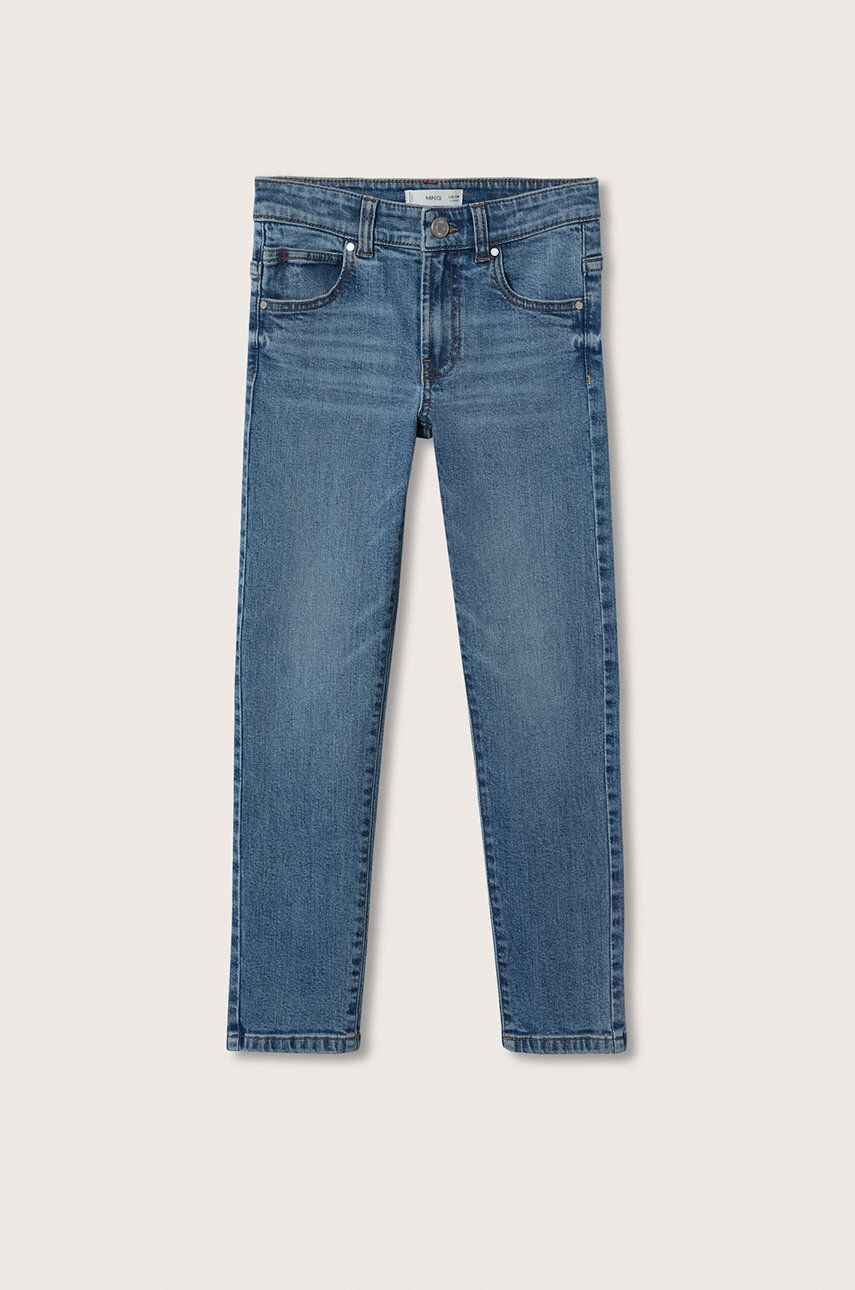 Mango Kids jeans copii Slim - Pled.ro