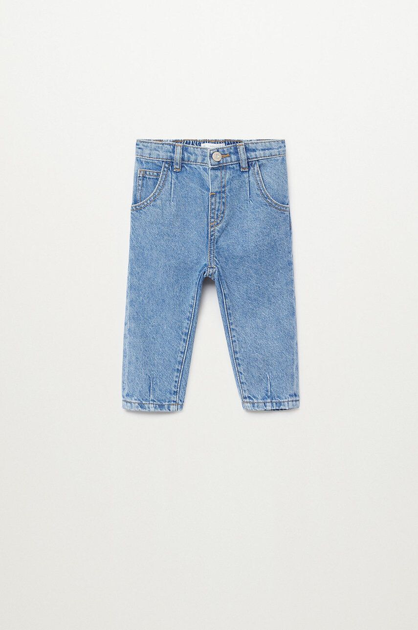 Mango Kids Jeans copii SLOUCHY - Pled.ro