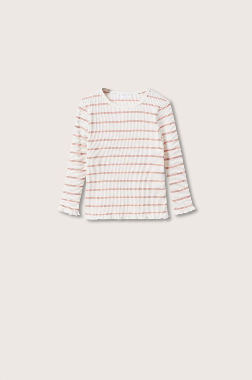 Mango Kids longsleeve copii - Pled.ro