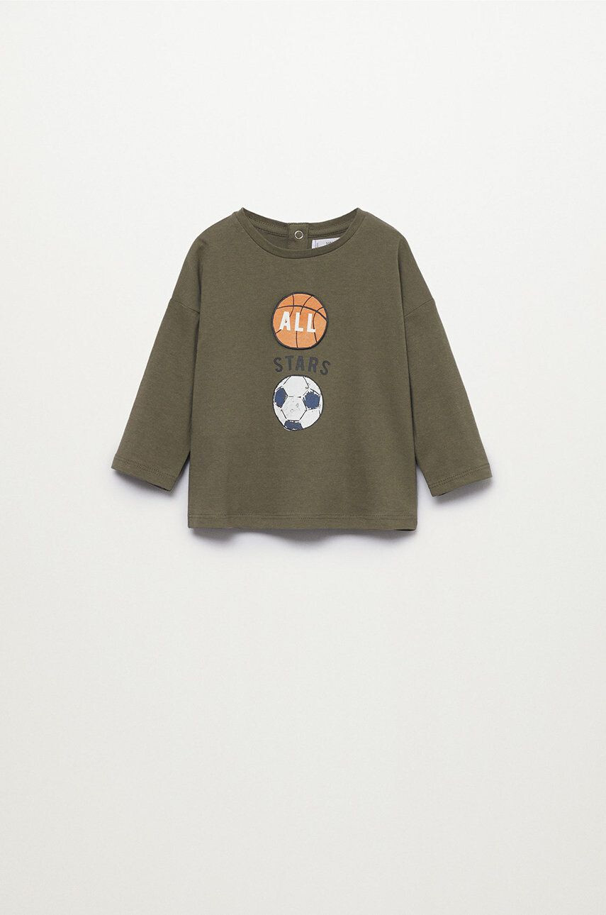 Mango Kids Longsleeve copii Allstars - Pled.ro