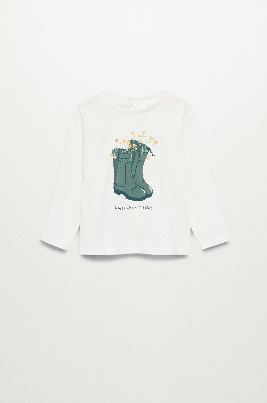 Mango Kids Longsleeve copii BOOTS - Pled.ro